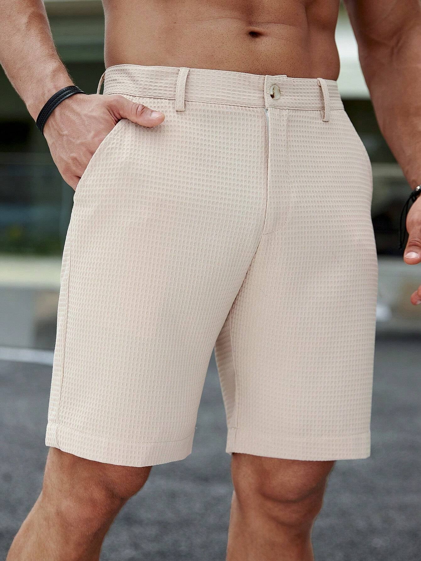 Manfinity Mode Men Slant Pocket Bermuda Shorts