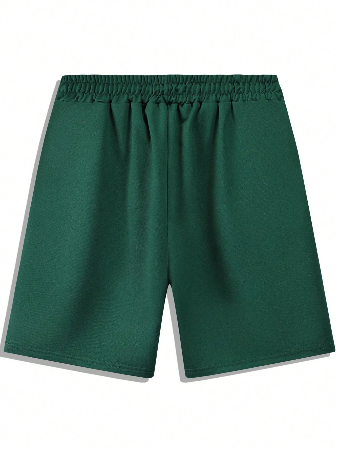 3Pcs/Pack Men'S Comfortable & Simple Solid Color Shorts with Elastic Waist & Drawstring